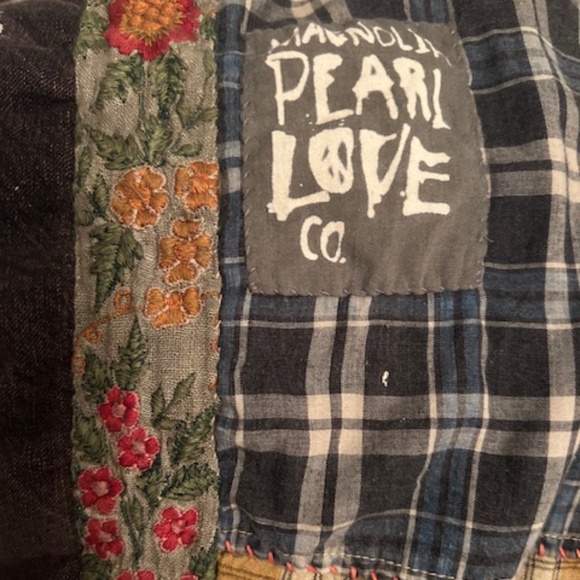 NWT- Magnolia Pearl Patchwork Andriy Vest - Picture 3 of 12